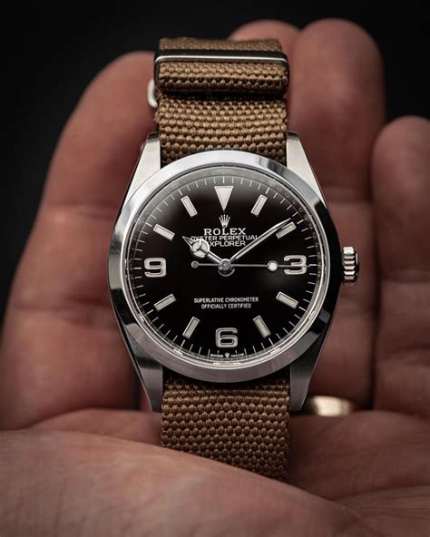 why buy a rolex explorer|rolex explorer on a nato.